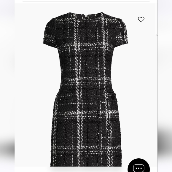 TOCCIN Annie Plaid Tweed Mini Dress NWT - Picture 8 of 14